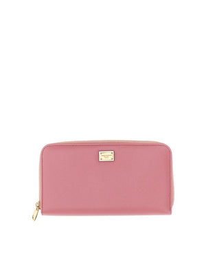 ZIP-AROUND DAUPHINE CALFSKIN WALLET