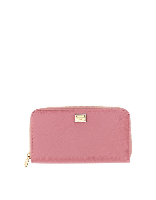 ZIP-AROUND DAUPHINE CALFSKIN WALLET