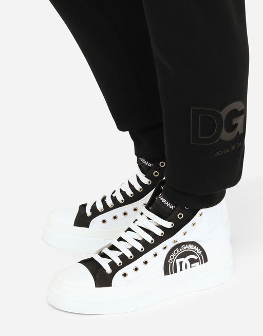 JERSEY JOGGING PANTS WITH DG PATCH