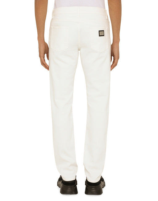 STRETCH DENIM SLIM JEANS