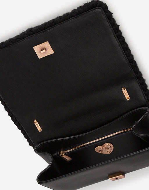MEDIUM DEVOTION BAG IN WOOL AND CASHMERE