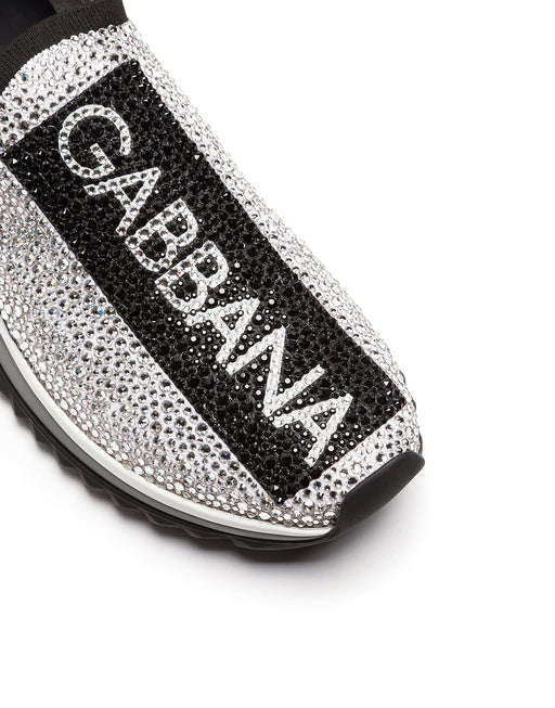 SORRENTO SNEAKERS WITH FUSIBLE CRYSTALS
