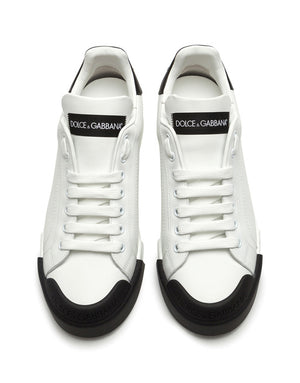 PORTOFINO SNEAKERS IN NAPPA LEATHER AND RUBBER TOE-CAP