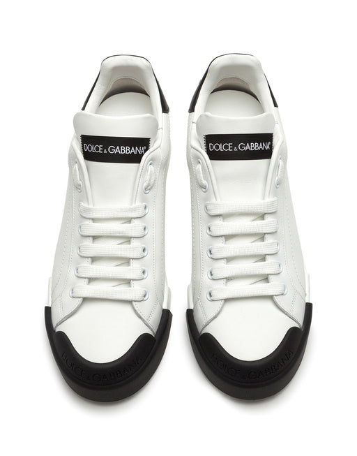 PORTOFINO SNEAKERS IN NAPPA LEATHER AND RUBBER TOE-CAP
