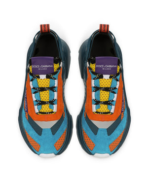 DAYMASTER SNEAKERS IN STRETCH KNIT FABRIC