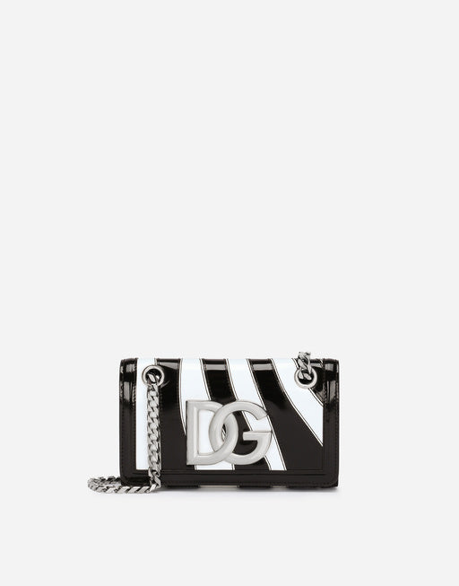 3.5 CELL PHONE BAG IN ZEBRA PATCHWORK