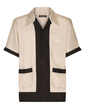 SILK TWILL HAWAIIAN SHIRT