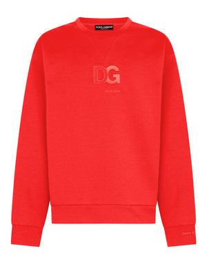 JERSEY SWEATSHIRT WITH 3D DG PATCH