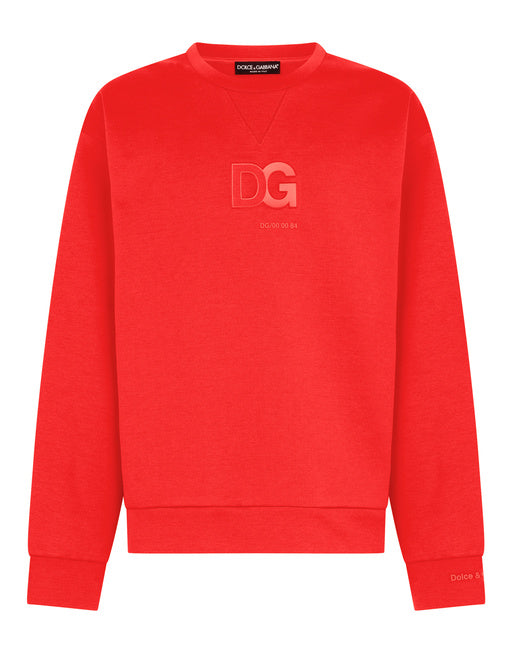 JERSEY SWEATSHIRT WITH 3D DG PATCH
