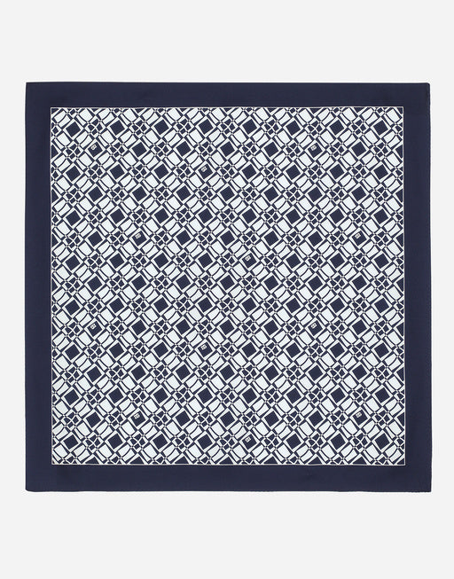 SILK BANDANNA WITH PRINT