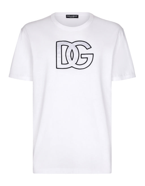 COTTON T-SHIRT WITH DG PATCH