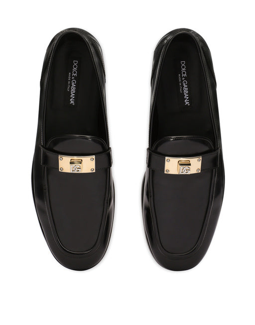 BRUSHED CALFSKIN LOAFERS