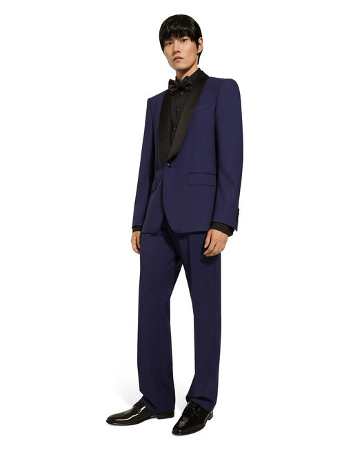 TAILORED STRETCH WOOL PANTS