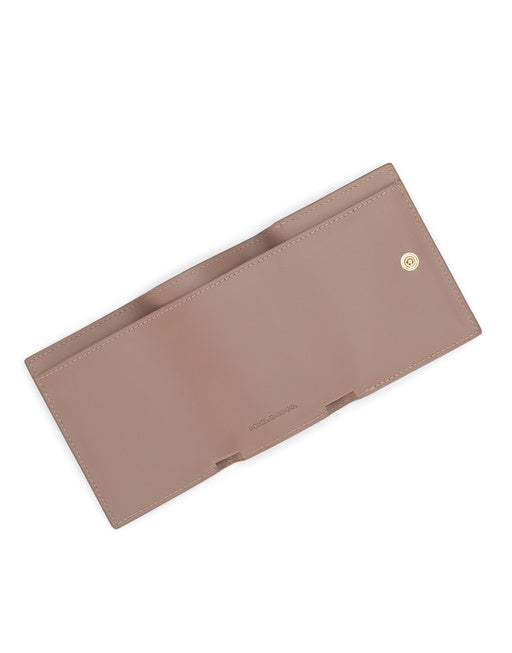 DG LOGO FRENCH FLAP WALLET