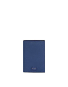 DAUPHINE CALFSKIN PASSPORT HOLDER WITH BRANDED TAG