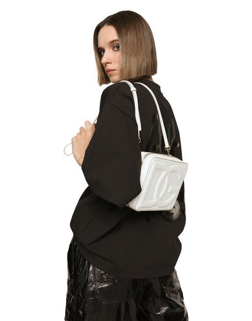MEDIUM CALFSKIN DG LOGO CAMERA BAG