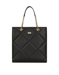 QUILTED CALFSKIN JUNGLE SHOPPER