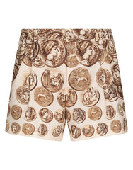 COIN PRINT SWIM SHORTS