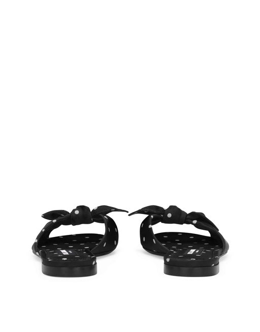 PRINTED SATIN SLIDERS