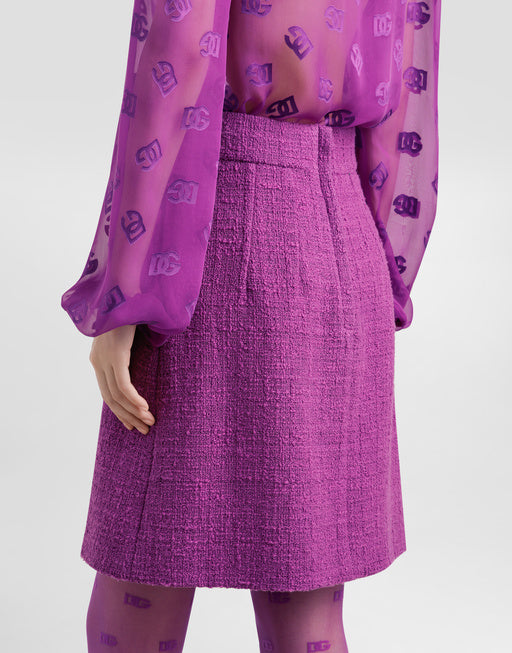 RACHEL TWEED SKIRT