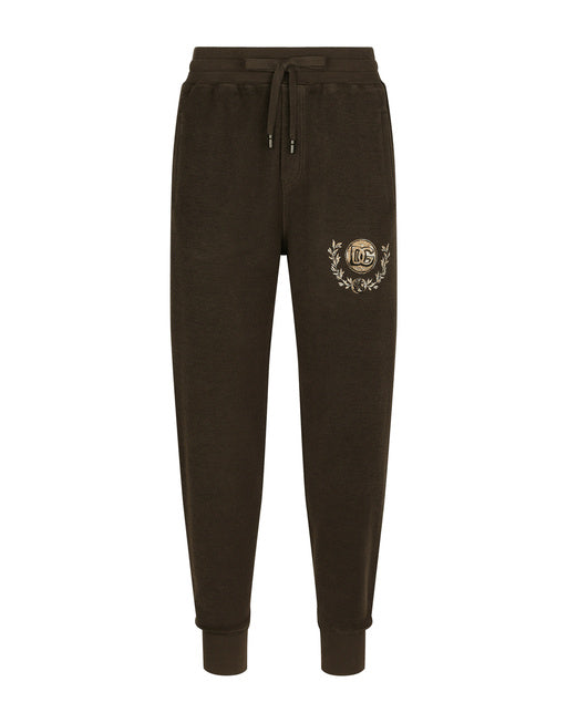 JERSEY JOGGING PANTS WITH DG COIN PRINT