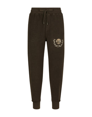 JERSEY JOGGING PANTS WITH DG COIN PRINT
