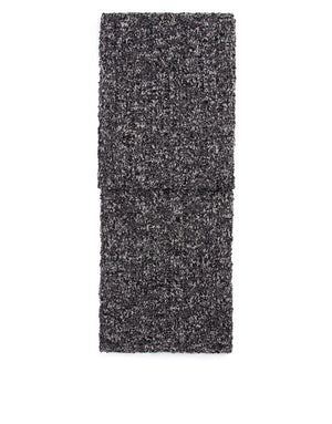 RIBBED WOOL SCARF