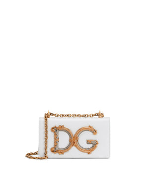 CALFSKIN DG GIRLS PHONE BAG