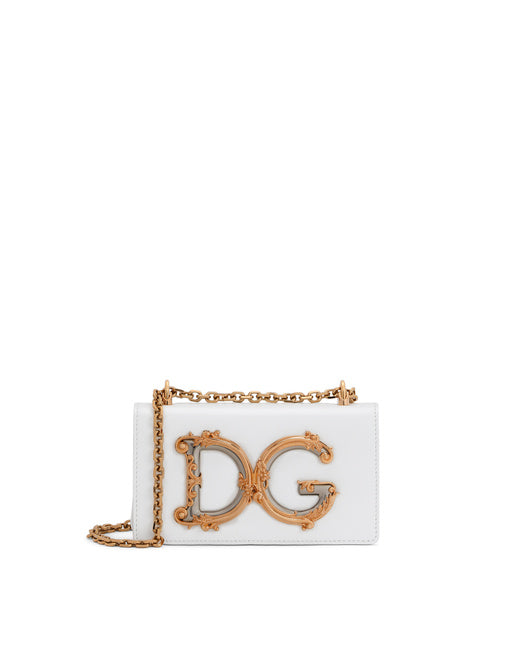 CALFSKIN DG GIRLS PHONE BAG