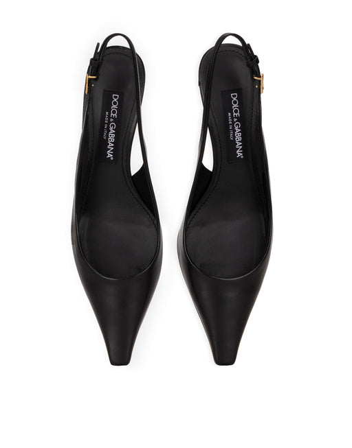 NAPPA LEATHER SLINGBACKS
