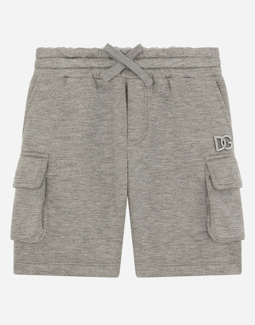 JERSEY CARGO SHORTS WITH DG LOGO