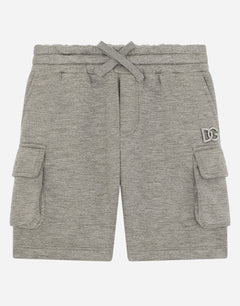 JERSEY CARGO SHORTS WITH DG LOGO