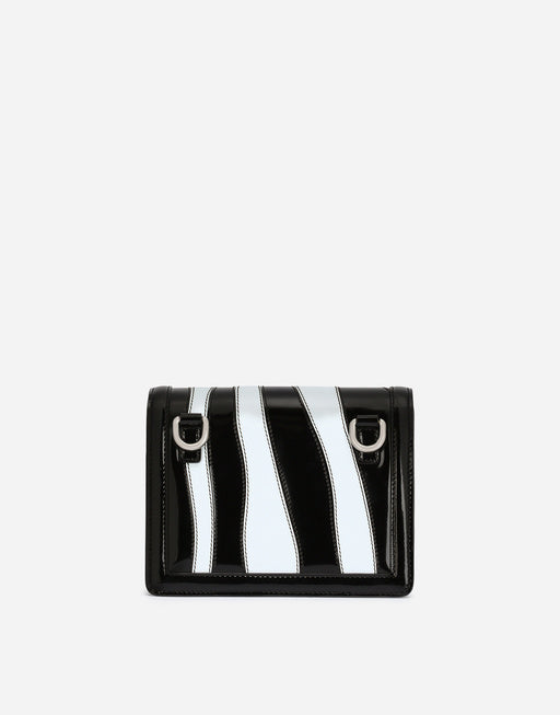 PATCHWORK ZEBRA-DESIGN 3.5 CROSSBODY BAG