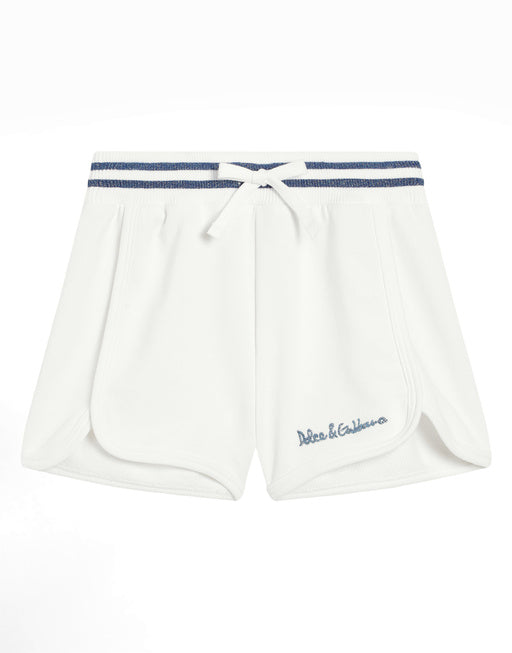 FLEECE SHORTS WITH DOLCE&GABBANA LOGO