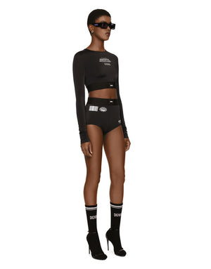 LONG-SLEEVED SPANDEX JERSEY TOP DGVIB3