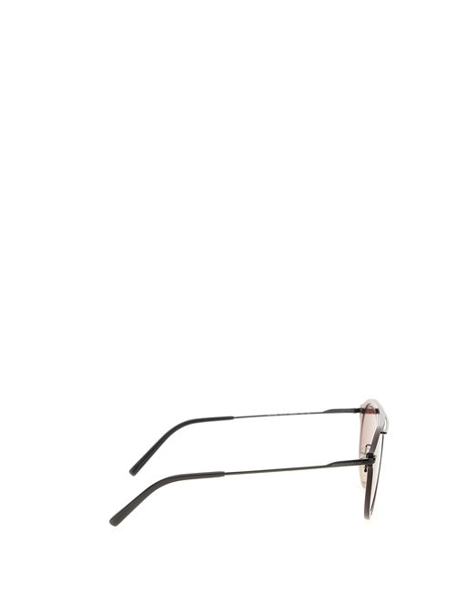 DOLCE & GABBANA SUNGLASSES IN METALLIC FIBRE AND GOLD DETAILS