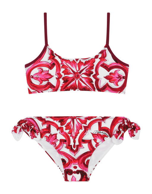 MAJOLICA-PRINT BIKINI