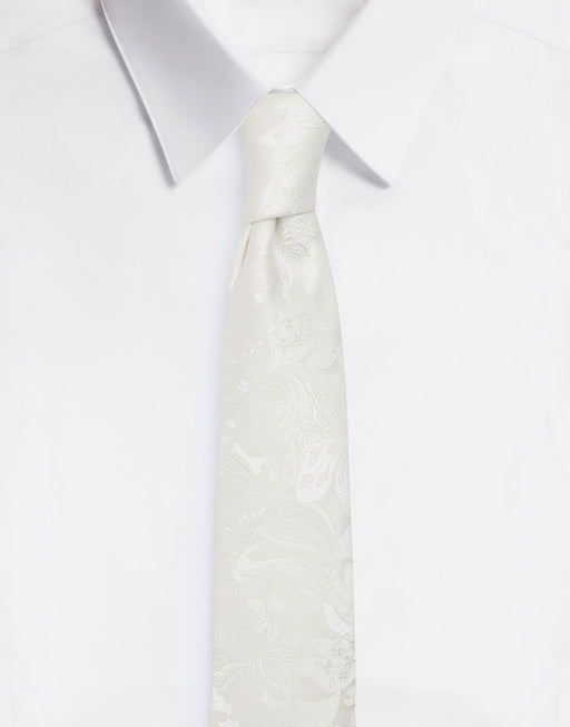 6-CM SILK JACQUARD BLADE TIE