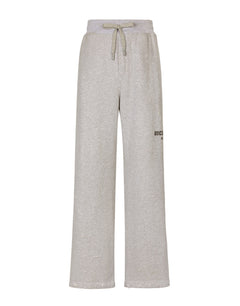PRINTED JOGGING PANTS WITH SMALL ABRASIONS