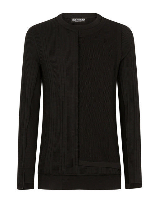 COTTON ROUND-NECK SWEATER