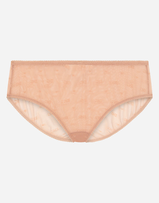 JACQUARD TULLE BRIEFS