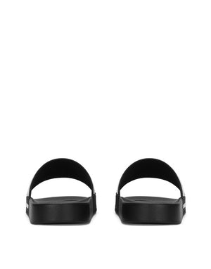 SLIDE RUBBER BEACHWEAR WITH DG LOGO
