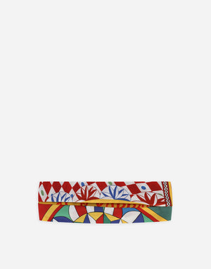 CARRETTO-PRINT POPLIN BANDANNA