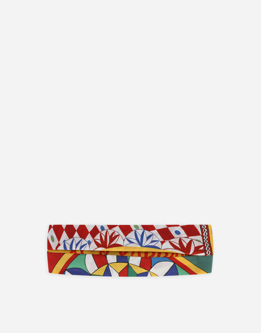 CARRETTO-PRINT POPLIN BANDANNA