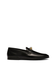 BRUSHED CALFSKIN LOAFERS