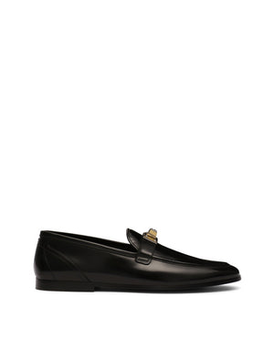 BRUSHED CALFSKIN LOAFERS