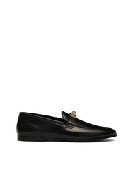 BRUSHED CALFSKIN LOAFERS