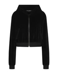 CHENILLE HOODIE WITH DGVIB3 EMBROIDERY