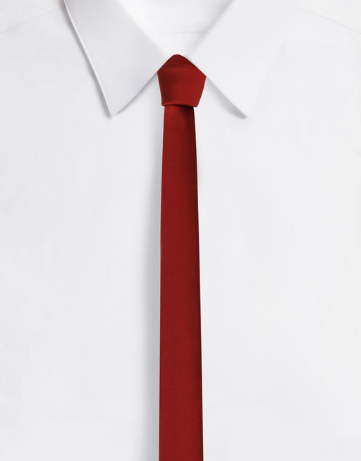 4-CM SILK SATIN BLADE TIE