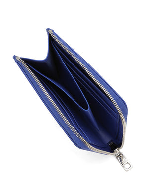 CALFSKIN CARD HOLDER WITH RAISED LOGO